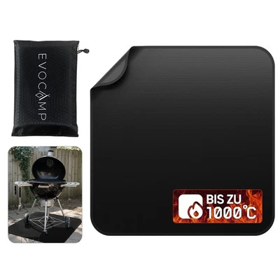 EVOCAMP Feuerfeste Matte 100х100 cm – Feuerschutzmatte bis 1000°C für Werkstatt - Bild 1 von 4