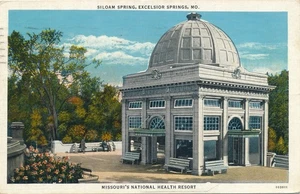 Siloam Spring-Excelsior Springs, Missouri MO 1943 verschickt - Bild 1 von 2