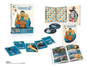 Die fantastischen vier ersten Schritte Steelbook AMZN (4K UltraHD) VORVERKAUF Versand 14.10. - Bild 1 von 1