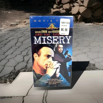 Stephen King’s Misery VHS SEALED NEW Movie James Caan Kathy Bates  Foto 1 de 4