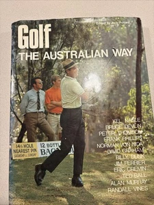Golf The Australian Way By Jack Pollard Vintage 1971 Hardcover Nagle Devlin Dunk - Bild 1 von 5
