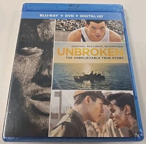 Unbroken (Blu-ray/Digital, 2014) Ultraviolet HD New & Sealed  - Bild 1 von 2