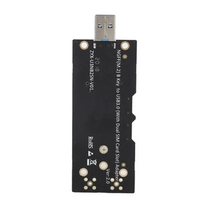 M.2 To Usb 3.0 Adapter Ngff Key B 3G/4G/5G Riser Module Test With Dual Sim BUU - Afbeelding 1 van 12