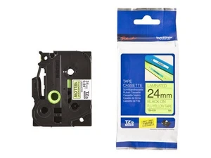Brother TZe C51 - Cintas fluorizantes - Negro sobre amarillo - Rollo (2,4 cm x 5 - Imagen 1 de 1