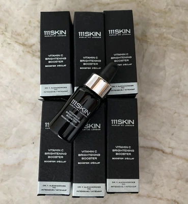 6X 111SKIN VITAMINA C BRIGHTENING BOOSTER TRAVEL 5mL / 0.17oz = 1oz 30ml NUEVO Foto 1 de 4