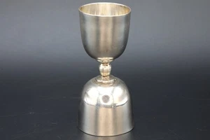Avalos Taxco Mexico, Sterling Silver Cocktail Double Jigger Cup, Art Deco - Picture 1 of 6