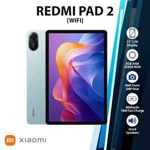 Xiaomi Redmi Pad 2 Android PC Tablet (GREEN/8GB+256GB/Octa Core/New/Wi-Fi) - Picture 1 of 4