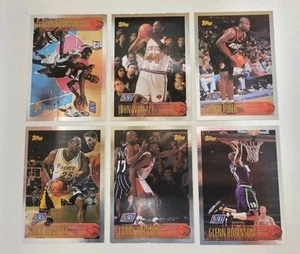 1996-97 Topps Basketball - 6 Card Lot (NBA at 50 Parallel) SHARP! - Picture 1 of 8