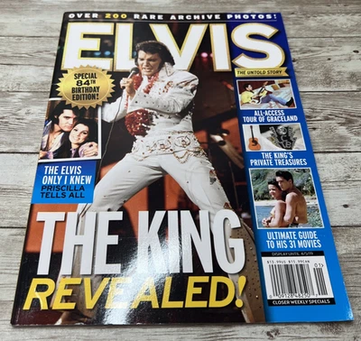 Elvis Collector Magazine - The King Revealed -Special 84th Birthday April 2019 — 第 1/4 张图片