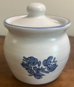 PFALTZGRAFF YORKTOWNE servizio zuccheriera crock con coperchio vintage USA - Foto 1 di 8