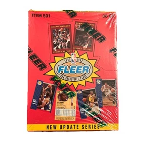 Fleer 1991-92 Basketball Update Series Factory Sealed Box NBA - Bild 1 von 3