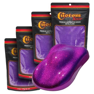 Custom Shop - Deep Purple -1-Pound Micro Flake .004 Micron Size - Picture 1 of 1