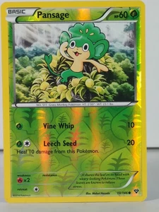 Pansage - POKEMON - XY Base 10/146 - Holograma inverso - Casi nuevo -Nuevo - Imagen 1 de 5