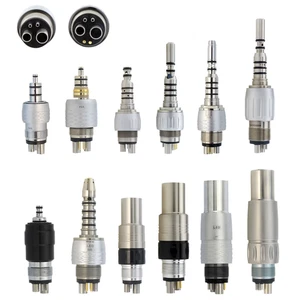 Dental Coupling LED KaVo Multiflex NSK Sirona Roto Quick Coupler 4 6Hole Swivel - Picture 1 of 161