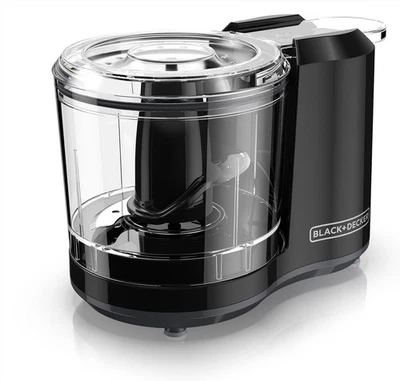 BLACK+DECKER 1.5-Cup Electric Food Chopper Mini Processor 150W One Touch - Image 1 of 4