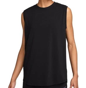 Nike Damen schwarz One Relaxed Dri-FIT Tank Top (FN2811-010) Größen S/M/L/XL - Neu mit Etikett - Bild 1 von 4