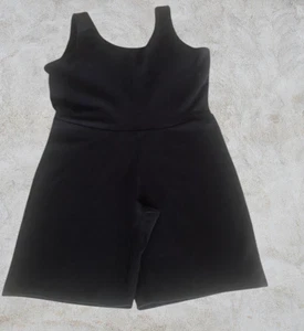 Laundry by Shelli Segal Black Active Romper One Piece Workout Yoga NWT Sz S - Picture 1 of 7