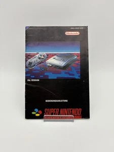 Super Nintendo - SNES - Solo manual de instrucciones - Imagen 1 de 1