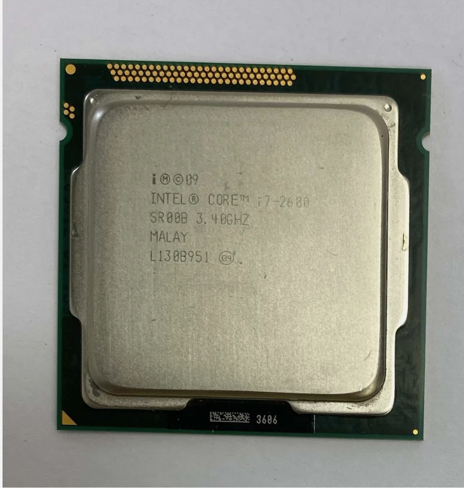 Intel Quad Core i7-2600 / 4 x 3.40GHz / 8MB / 5 GT/s / LGA 1155 Prozessor - Image 1 of 1