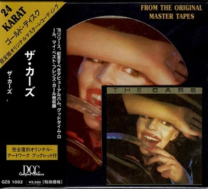 THE CARS S/T DCC 24K GOLD CD GZS 1032 JAPAN YUKIMU OBI JAPAN PRESS RICK OCASEK - Picture 1 of 2