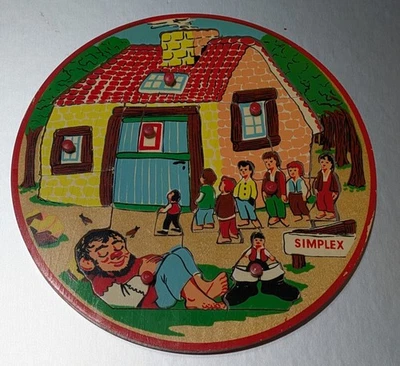 Vintage Wooden 20 Piece Puzzle Made In Holland Collectible Rare Unique - Image 1 of 4