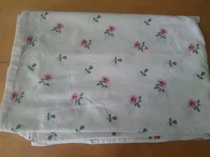 IKEA Emelina Knopp Rosen Shabby Landhaus Bettdeckenbezug 1 Teil 140 X 200 cm - Bild 1 von 5