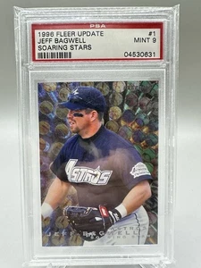 Jeff Bagwell 1996 Fleer Update Soaring Stars Insert PSA 9 Pop 3 None Higher HOF - Picture 1 of 2