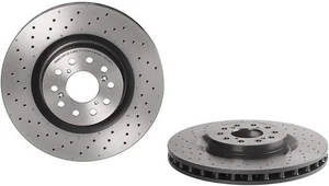 Brembo 09.C338.11 UV-beschichtete Säule belüftet gelocht Bremsscheibe HONDA OE# 45251... - Bild 1 von 2