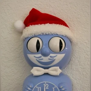 Kit Cat Clock Santa Hat for Full size clock Kit-Cat Klock - Picture 1 of 8