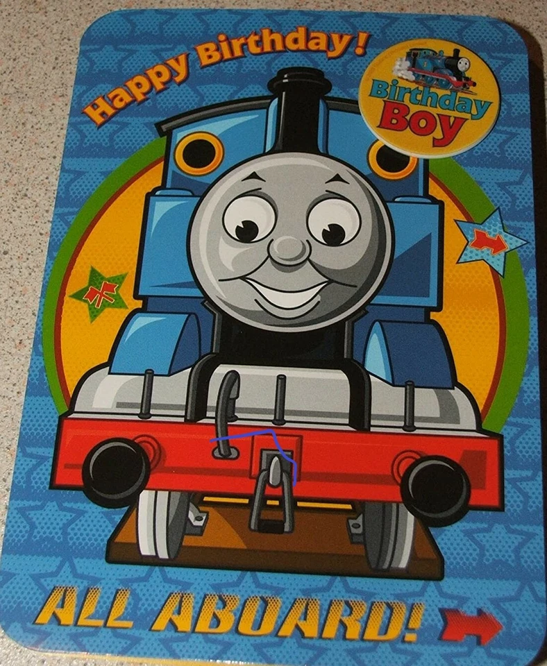 Thomas & Friends  Birthday card - Thomas the Tank Engine birthday card - Image 1 of 1