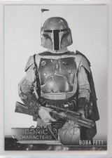 2020 Topps Star Wars Black and White: Return of the Jedi Boba Fett #IC-9 0ad