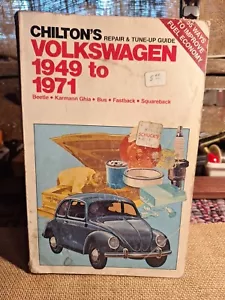 Volkswagen 1949-71 Chilton s Repair Tune-Up Guides - Picture 1 of 3