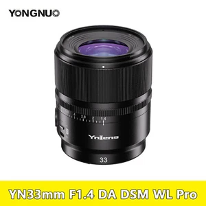 YONGNUO YN33mm F1.4 DA DSM WL Pro APS-C Auto Focus Lens for Sony Nikon Cameras - Picture 1 of 9