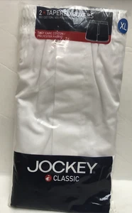 JOCKEY CLASSIC tapered BOXERS 2 pack .. white .. size XL New in package - Picture 1 of 2