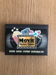 Movie Trivia Cards Party Game Test Your Movie Knowledge Gift Republic - Picture 1 of 1