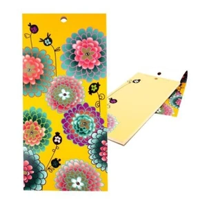 Magnetischer Notizblock | PYLONES | Dahlie | Zum Befestigen am Kühlschrank - Bild 1 von 1