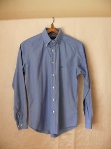 Etro Milano Regular Fit Long Sleeve Striped Shirt - Blue/White -sz S (15 1/2") - Picture 1 of 10