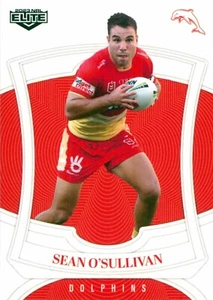 2023 Redcliffe Dolphins NRL TLA Elite Card - Sean O'Sullivan - Picture 1 of 3