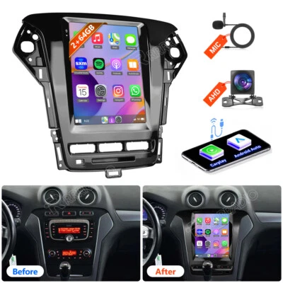 RRRRADIO 9.7" Navi Autoradio für Ford Mondeo MK4 2011-2013 Android 15 GPS CarPlay 2+64GB