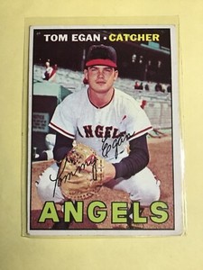 1967 Topps Baseball #147 Tom Egan .   Z123