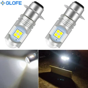 2X Bright White LED Light Bulbs for Yamaha Zuma 125 Majesty 400 Vino 125 TMAX - Picture 1 of 12