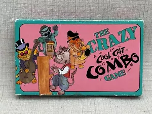 The Crazy Cool Cat Combo Spiel Puzzle Vintage 1989 Preis Stern Sloan komplett - Bild 1 von 7