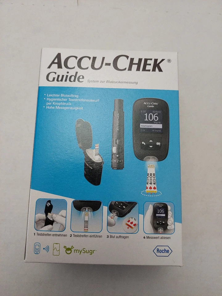 ACCU-CHEK Accu chek Guide Blutzuckermessgerät Set mg/dl