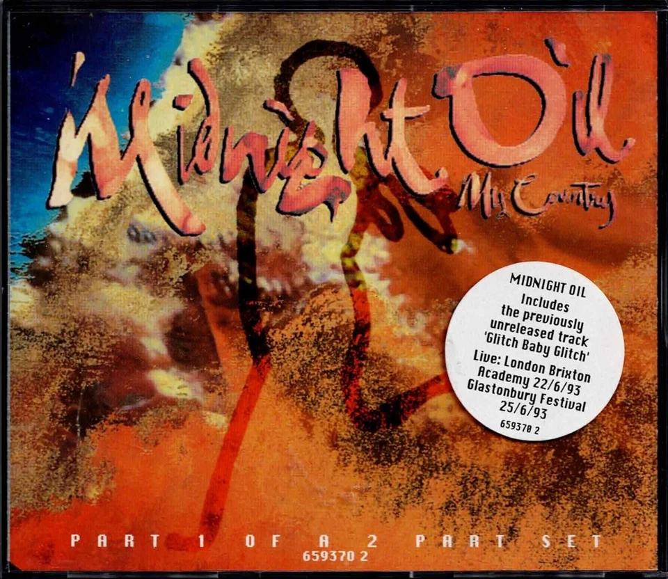 MIDNIGHT OIL - 5" CD - My Country (Radio / LP) + Truganini. CD Part 1 Foto 1 de 3