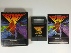 Football Magnavox Odyssey 2 Video Game Complete in Box - Bild 1 von 6
