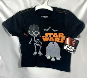 NEW DISNEY STAR WARS DARTH VADER HALLOWEEN YOUTH CHILD SHIRT 2T - Picture 1 of 5