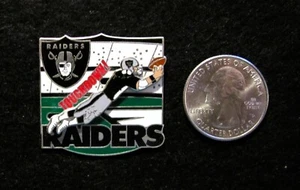 RAIDERS Anstecknadel / Hutnadel, RAIDERS TOUCHDOWN, Dias / Moving Receiver, NFL 2K - Bild 1 von 6