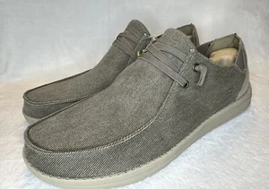 Skechers Melson Raymon Men's sz 12 Classic Fit Slip On Shoes 66387 Khaki NEW NWT - Picture 1 of 12