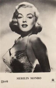 MARILYN MONROE VINTAGE AND ULTRA RARE PHOTO POSTCARD AT FORMER YUGOSLAVIA - Picture 1 of 2