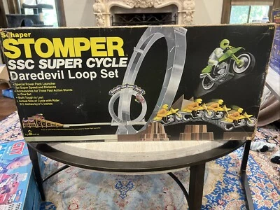 Schaper STOMPER SSC Super Cycle Daredevil Loop set Complete in Box - Image 1 of 4